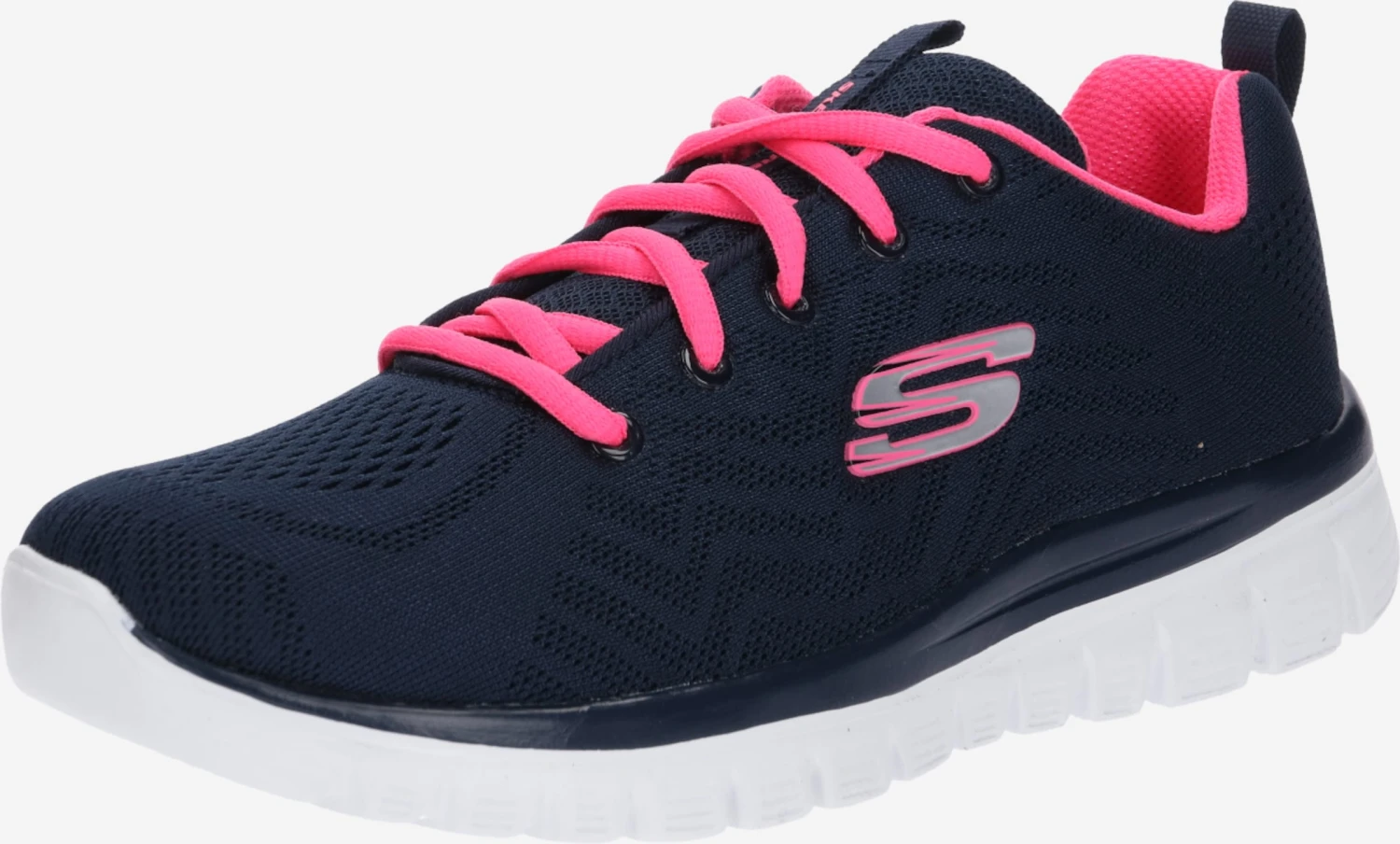 Skechers Running Sneakers Sneakers Laag Graceful Get Connected Dames Navy 3 Skechers Running Sneakers Sneakers Laag Graceful Get Connected Dames Navy