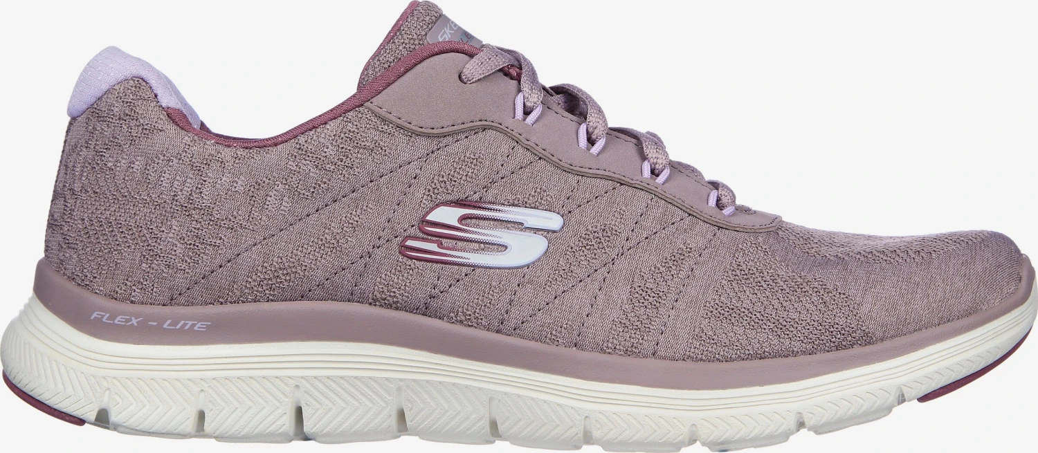 Skechers Running Sneakers Sneakers Laag Dames Lila Gemêleerd 6 Skechers Running Sneakers Sneakers Laag Dames Lila Gemêleerd - Afbeelding 4