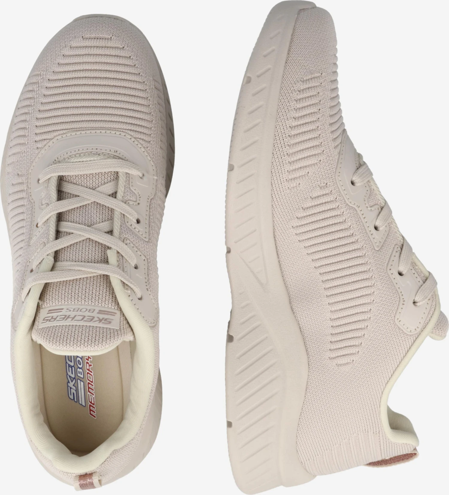 Skechers Running Sneakers Sneakers Laag Squad Dames Natuurwit 5 Skechers Running Sneakers Sneakers Laag Squad Dames Natuurwit - Afbeelding 3