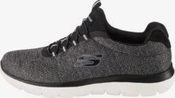 Skechers Running Sneakers Sneakers Laag Summits Forton Heren Zwart Gemêleerd -Skechers 86975a5c8679b3117b5f73db973241d4