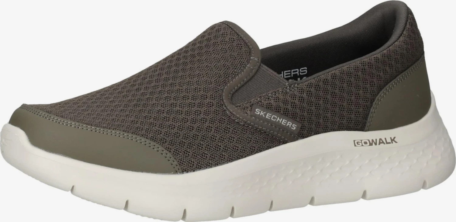 Skechers Slip-on Sneakers Slip-ons Heren Kaki 3 Skechers Slip-on Sneakers Slip-ons Heren Kaki