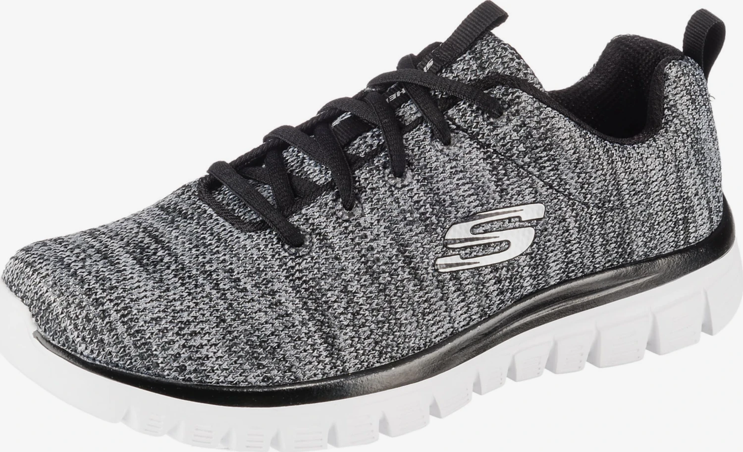 Skechers Running Sneakers Sneakers Laag Dames Grijs Gemêleerd 3 Skechers Running Sneakers Sneakers Laag Dames Grijs Gemêleerd