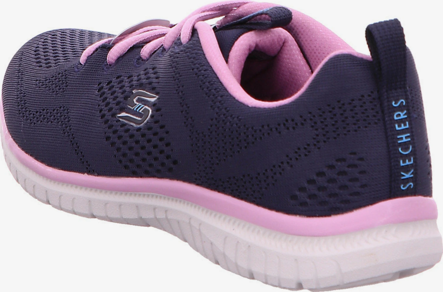 Skechers Running Sneakers Sneakers Laag Viture Dames Donkerblauw 5 Skechers Running Sneakers Sneakers Laag Viture Dames Donkerblauw - Afbeelding 3