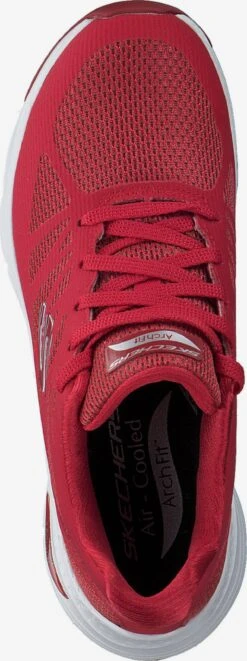 Skechers Casual Sneakers Sneakers Laag Dames Rood -Skechers b2c54808ded47077fbb35f307772c01f