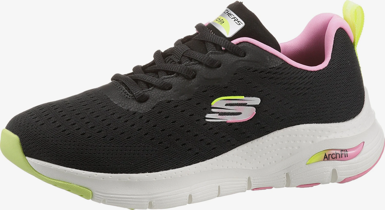 Skechers Running Sneakers Sneakers Laag Dames Lichtroze / Zwart 3 Skechers Running Sneakers Sneakers Laag Dames Lichtroze / Zwart