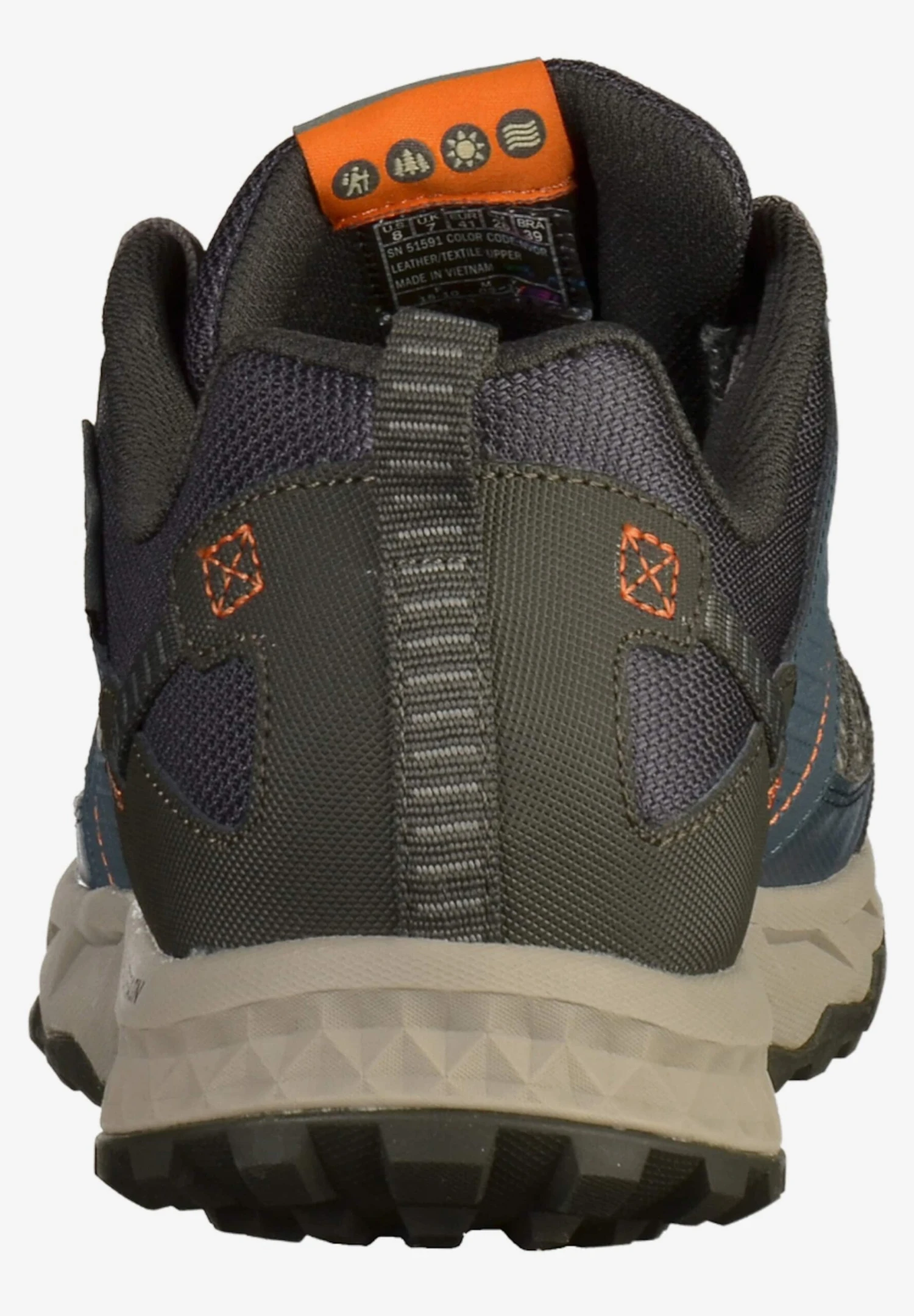 Skechers Running Sneakers Sneakers Laag Escape Plan Heren Donkergrijs 9 Skechers Running Sneakers Sneakers Laag Escape Plan Heren Donkergrijs - Afbeelding 7