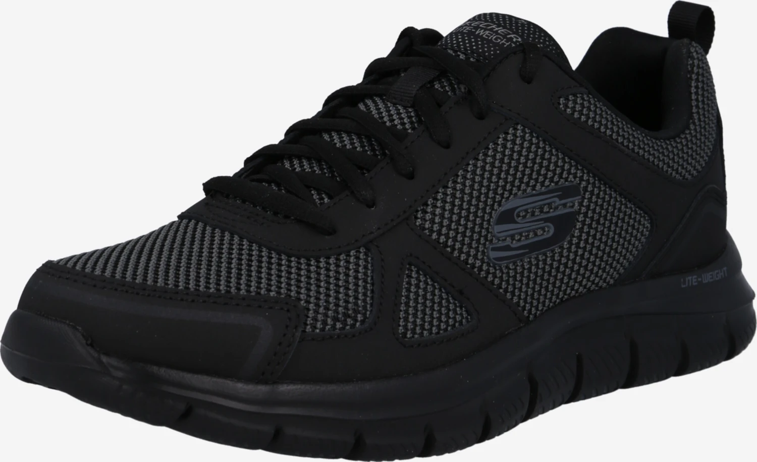 Skechers Running Sneakers Sneakers Laag Bucolo Heren Zwart / Zwart Gemêleerd 3 Skechers Running Sneakers Sneakers Laag Bucolo Heren Zwart / Zwart Gemêleerd