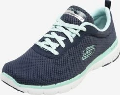 Skechers Running Sneakers Sneakers Laag Flex Appeal 3.0 Dames Navy / Lichtblauw