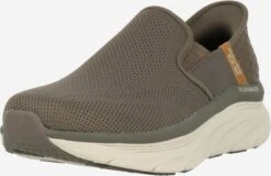 Skechers Slip-on Sneakers Slip-ons Heren Karamel / Ombergrijs
