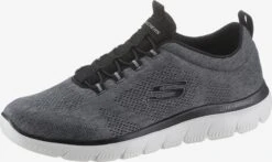 Skechers Running Sneakers Sneakers Laag Summits Louvin Heren Rookgrijs