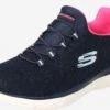 Skechers Casual Sneakers Sneakers Laag Summits Dames Navy / Opaal