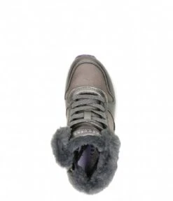 Skechers Uno-Cozy On Air Gun Metal Lavender 11 Skechers Uno-Cozy On Air Gun Metal Lavender -Skechers unocozyonair metallic 4 600